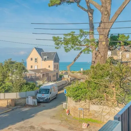 La Mer A Vos Pieds, La Plage A 50M Dinard Extérieur photo